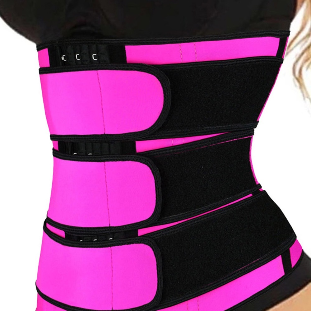 Neoprene Belt Waist Trainer With Hooks - Picture 5 of 5